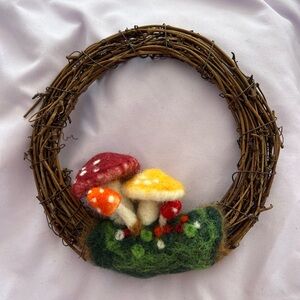 Mushroom Wreath